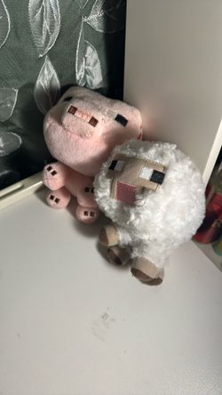 small Minecraft plushies