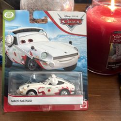 New 2019 DISNEY PIXAR MOVIE CARS MACH MATSUO WORLD GRAND PRIX!