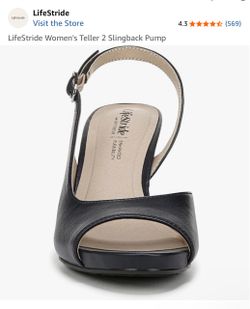 LifeStride Women's Teller 2 Slingback Pump