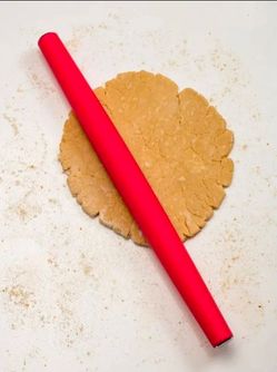 Silicone-Covered French Rolling Pin for Delicate Doughs Pies Baking Pastry Flour