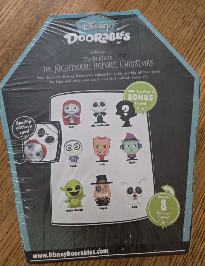 Nightmare Before Christmas Doorable Set And Disney Store Mini Brand