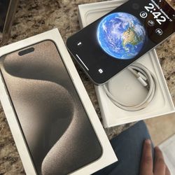 iPhone 15 Pro Max 256gb Unlocked 