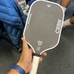 Crbn TruFoam Genesis 3 Pickleball paddle **new Overgrip**