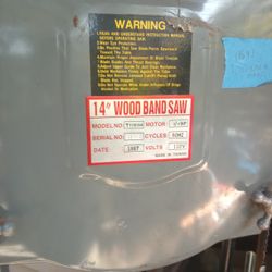 Vintage 14" Woodband Saw