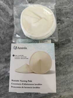 Ameda Contoured Washable Nursing Pads