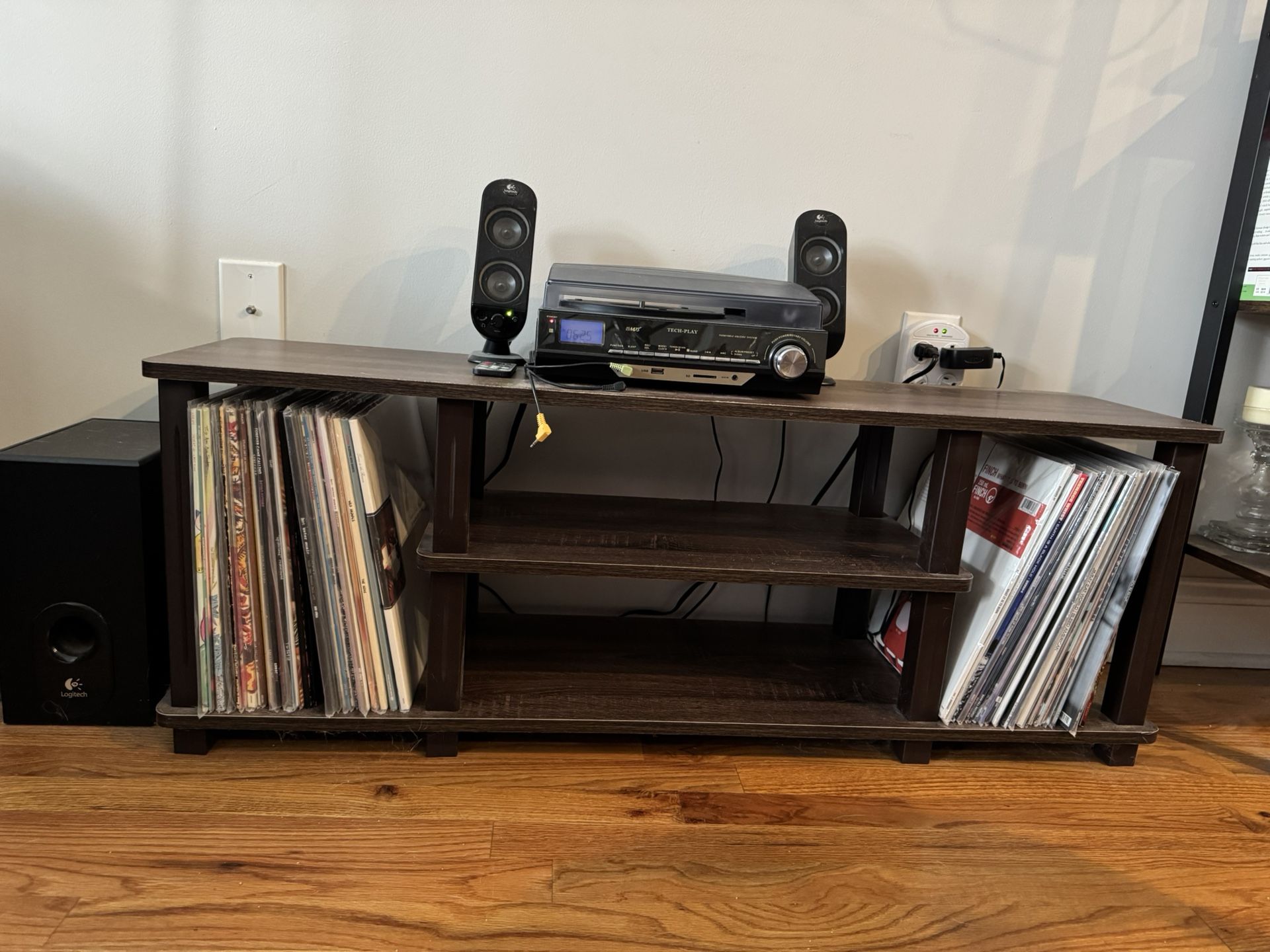 Complete Vintage Stereo + Vinyl Setup