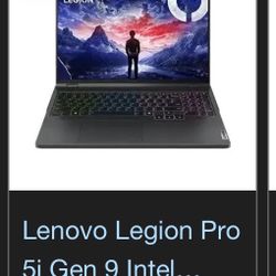 Lenovo Legion Gaming Laptop
