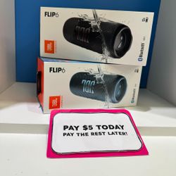 JBL Flip 6 Portable Waterproof New - Pay $1 DOWN AVAILABLE - NO CREDIT NEEDED