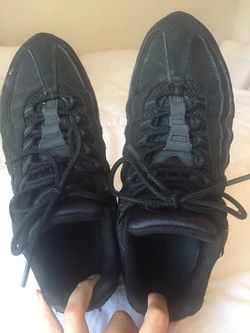 All Black AirMax size 9