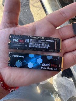 M2 SSD 4tb and 1tb