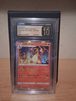 Charizard CGC Pristine 10 Japanese Holo Pokemon Card