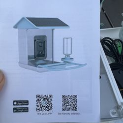 Comedero Para Pájaros Con Cámara