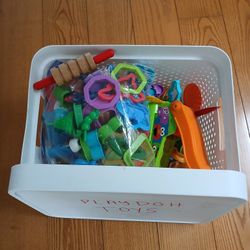 Large Bundle Of Play Doh Accessories 