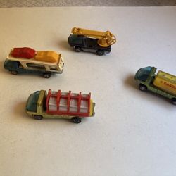 Neat vintage lot redline Hot Wheels Matchbox Kid Made custom cars heavy weights red lines 