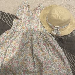 Spring Dress And Hat