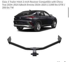 Class 3 Trailer Hitch 2-Inch Receiver Chevy Trax Buick Envista