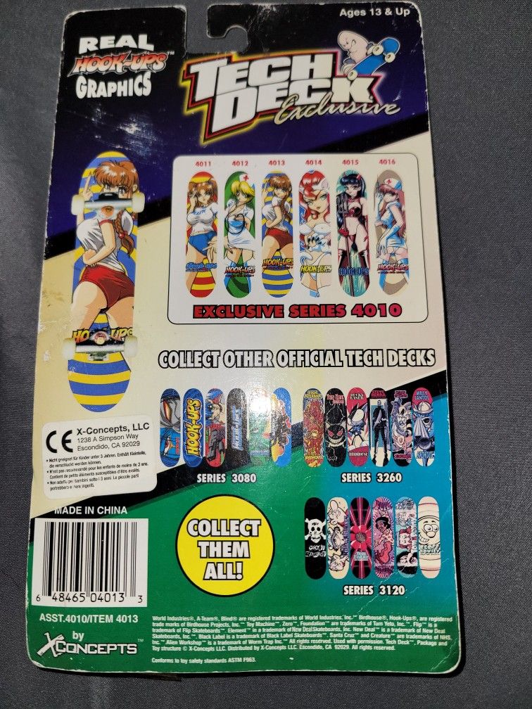 その他 TECH DECK HOOK-UPS Exclusive SERIES 4010 TECH DECK HOOK-UPS Exclusive SERIES 4010