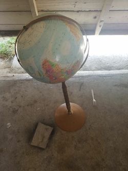 Globe with stand