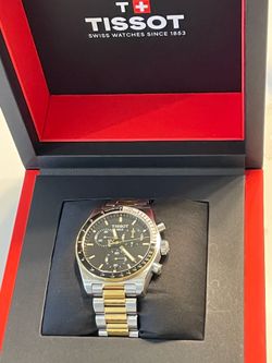 TISSOT PR156 CHRONOGRAPH SWISS QUARTZ WATCH “NEW”