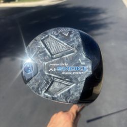 Callaway Paradym Ai Smoke Max Fast GOLF Driver 10.5* Tensei Blue R2 40g Senior RH