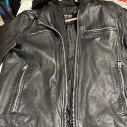 Guess Leather Jacket 
