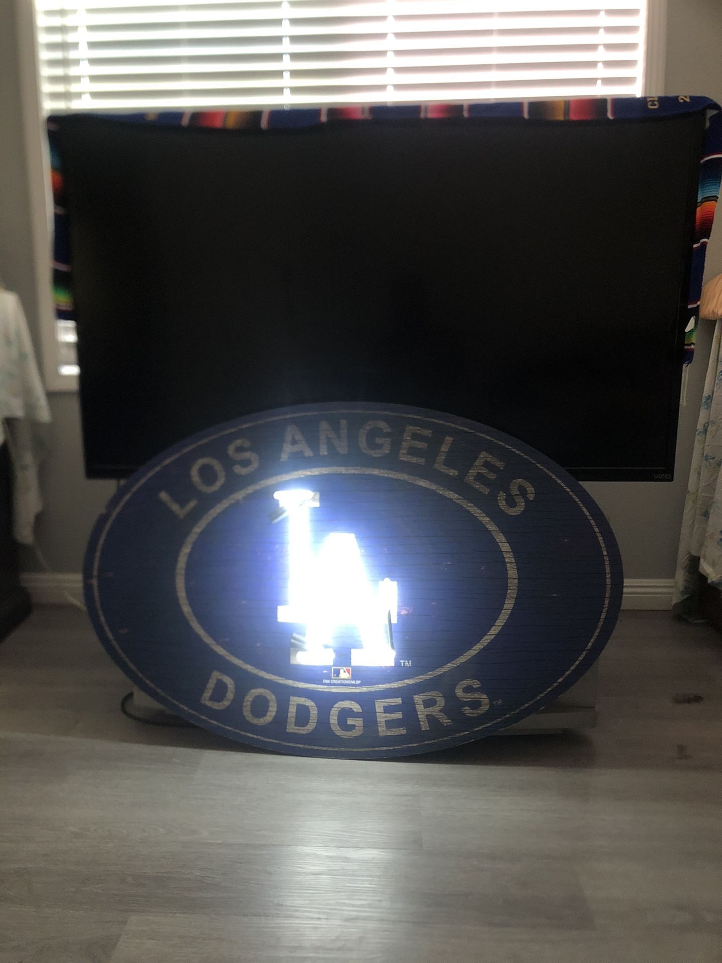 Los Angeles Dodgers LA Neon Light Sign