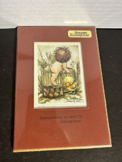 Vintage 1982 Jody Bergsma Cleanliness Is Next to Impossible Print 7x5