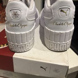 Puma Cali Wedge Charlotte Shoe in White