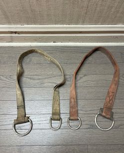 Vintage Lifting Straps ($20 Both)