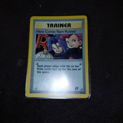 Here Comes Team Rocket Holo