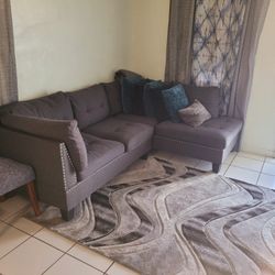 Gray Sectional 