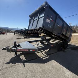 2026 7X14 ED Dump RTO $1775 Down