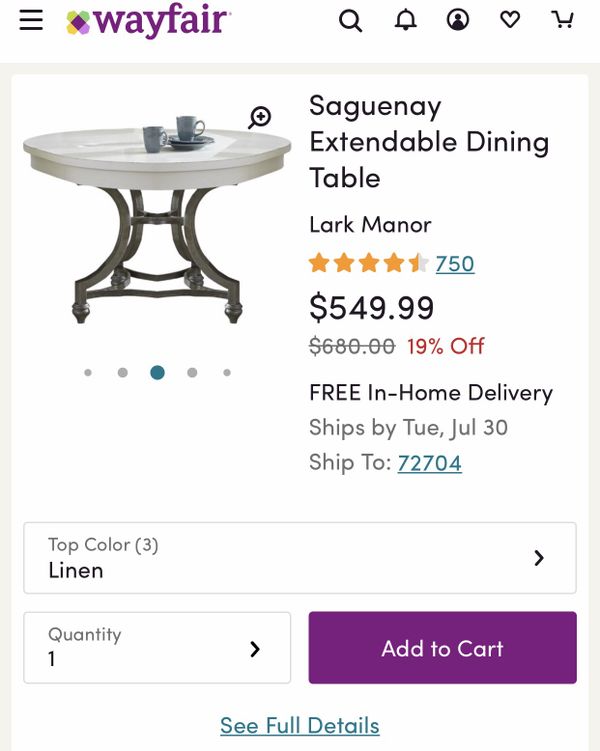 New And Used Dining Table For In Fayetteville Ar Offerup