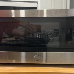 GE Stainless steel microwave