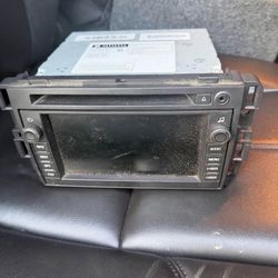 07-13 chevy navigation radio 