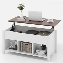 Coffee Table with Lift Top and Storage
