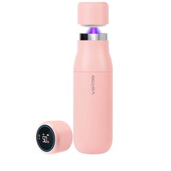 VSITOO S1 Water Bottle, 15oz Insulated Stainless Steel BPA-Free Smart Water Bottle, Thermal Flask for Travel（Without Bluetoot Function）