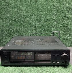 Onkyo TX-82 Stereo Receiver AM/FM Vintage Hi-Fi Audio Tested Working .