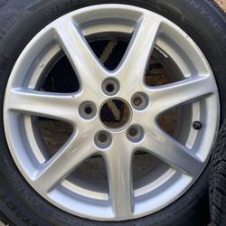 Set of Continental 16” Tires And Wheels