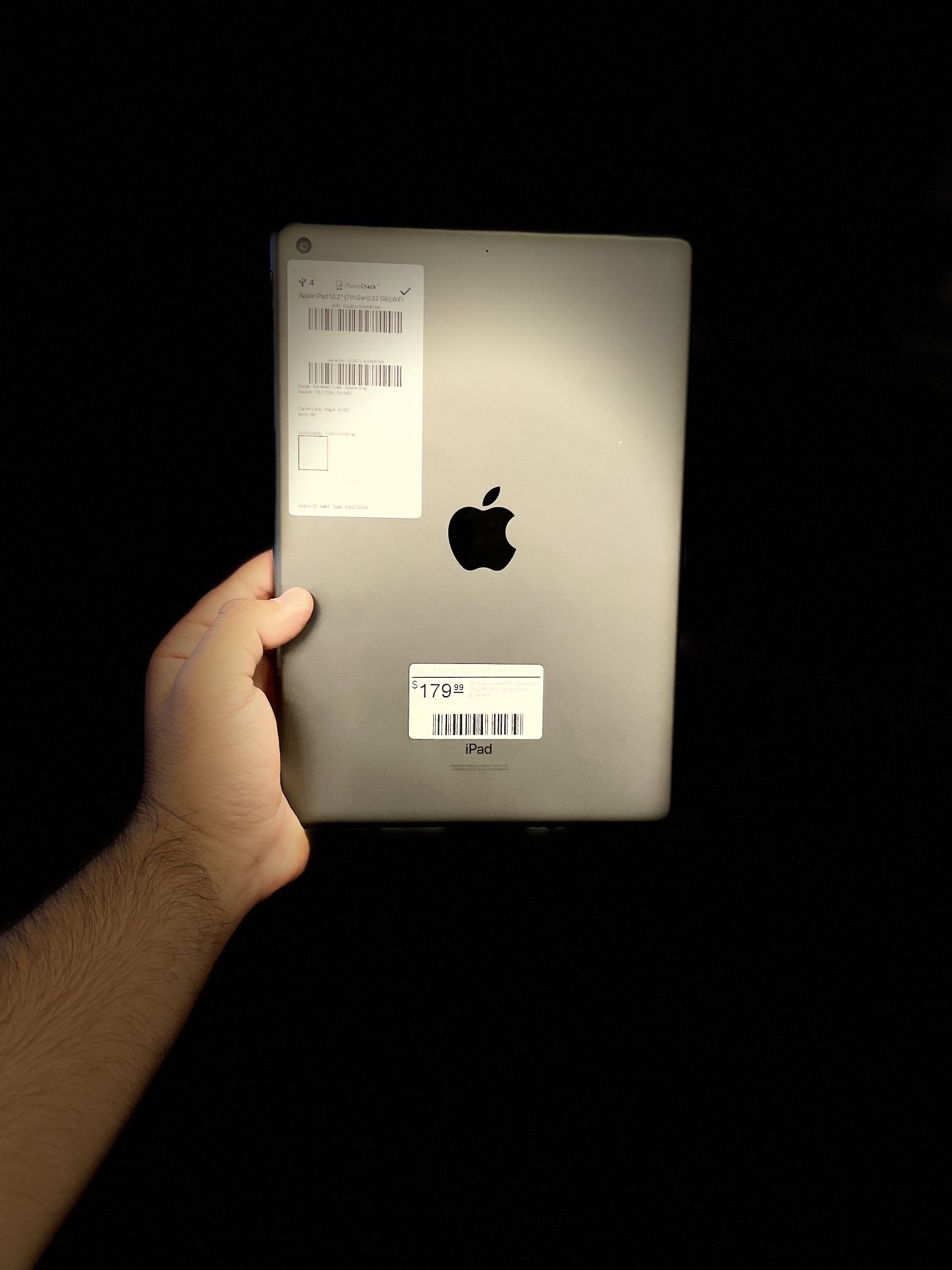 iPad 7th Generation 32GB WiFi Space Gray