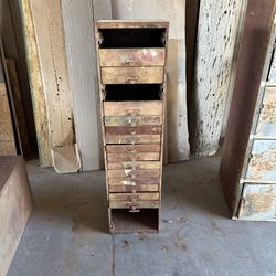 Metal drawer cabinet