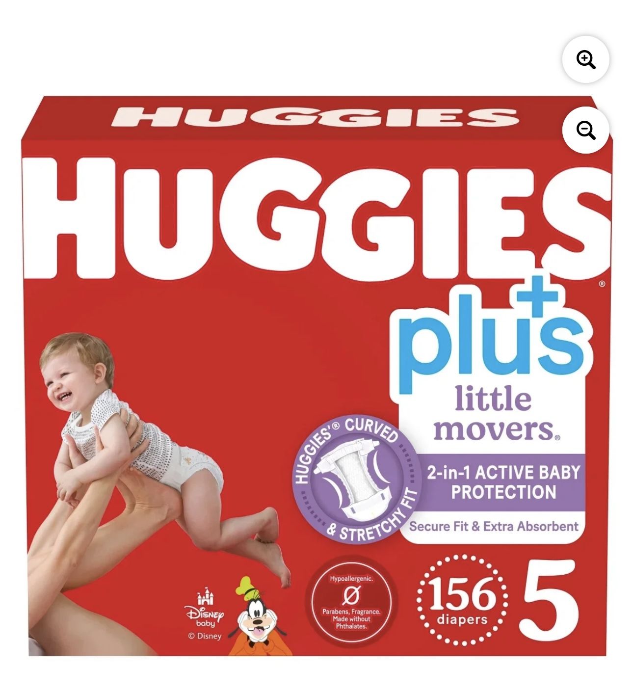 Huggies Size 5 156 Count Diapers 