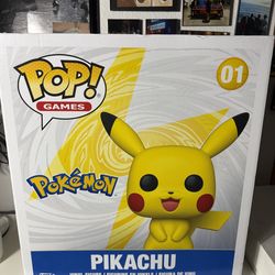 *NEW* Giant Pikachu Funko Pop 18 inches