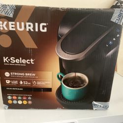 Keurig K-Select Single-Serve K-Cup Pod Coffee Maker in Matte Black