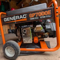 generac GP 7000e electric  start