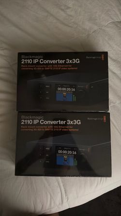 Black magic 2110 Ip converter 3x3g