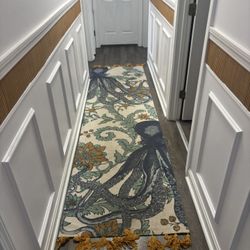 Stunning Octopus Runner With Tassels 