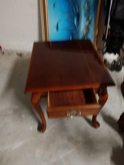 Wooden Side Table