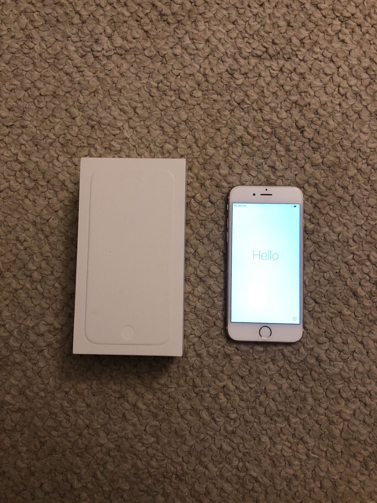 Apple iPhone 6 gold 16gb used AT&T