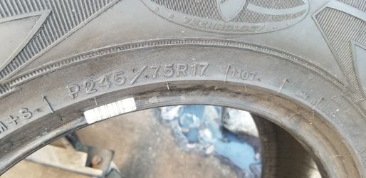 Llantas 245/75/17